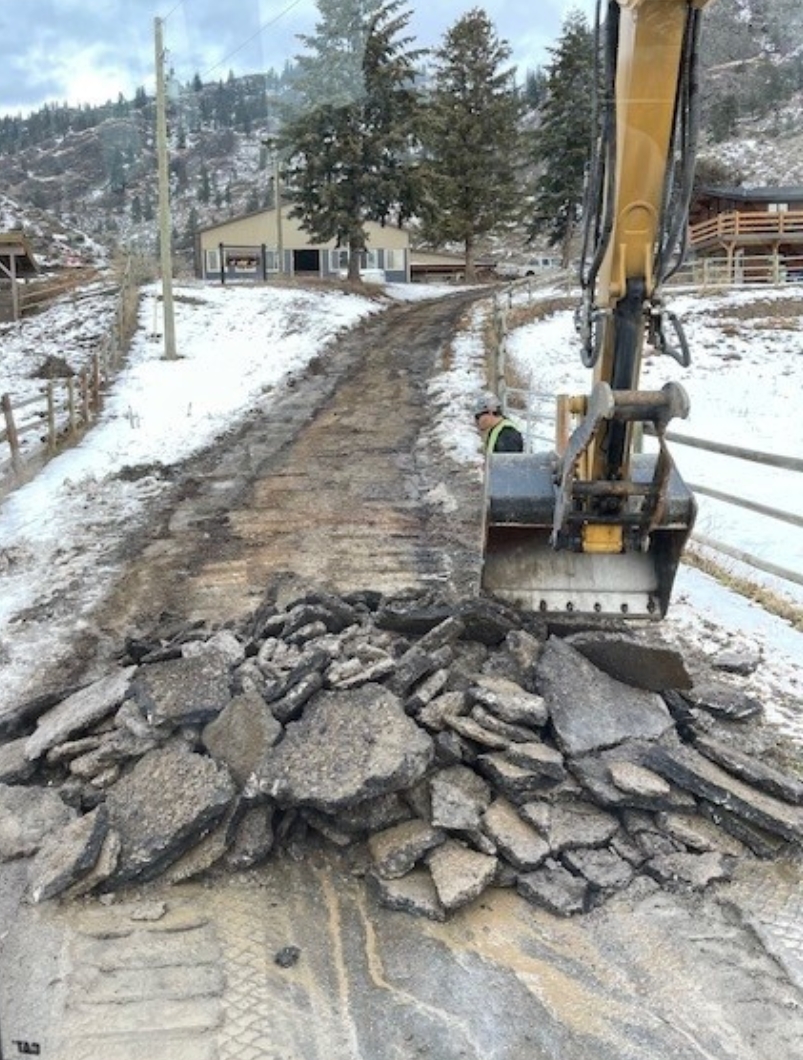 Dawson Construction delivers new driveway to KTRA // Dawson Construction